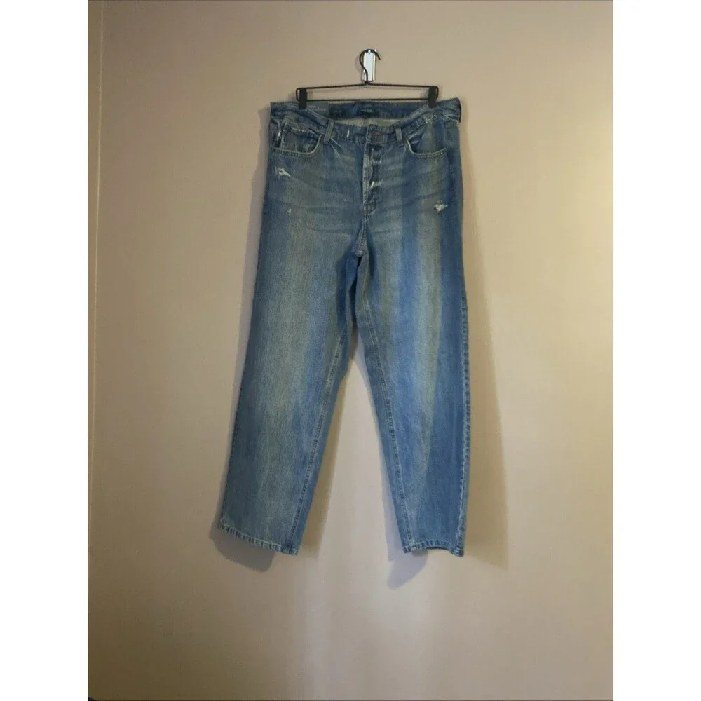 Women's High-Rise Straight Jeans - Wild Fable - Size 17 Medium Wash NWT